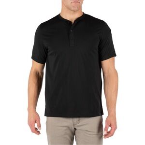 Zyia Active Solid Black Neutral Tshirt Mens XS or Womens Medium